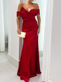 Sweetheart Floor Length Sleeveless Mermaid Trumpet Mother Of The Bride Dress