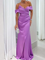 Sweetheart Floor Length Sleeveless Mermaid Trumpet Mother Of The Bride Dress