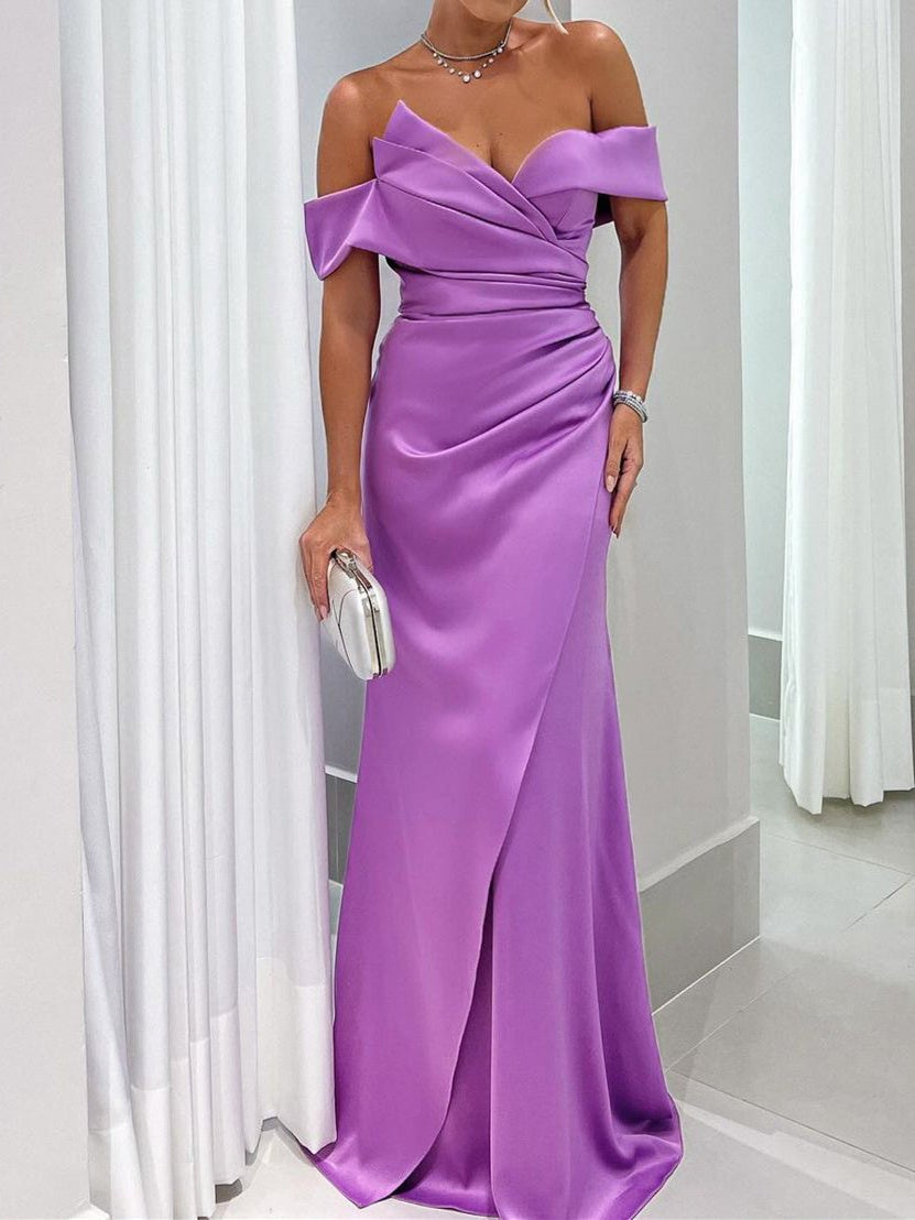 Sweetheart Floor Length Sleeveless Mermaid Trumpet Mother Of The Bride Dress