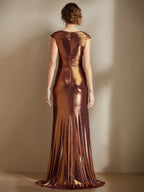 Mermaid Trumpet Sleeveless Floor Length Mother Of The Bride Dress Ruffles