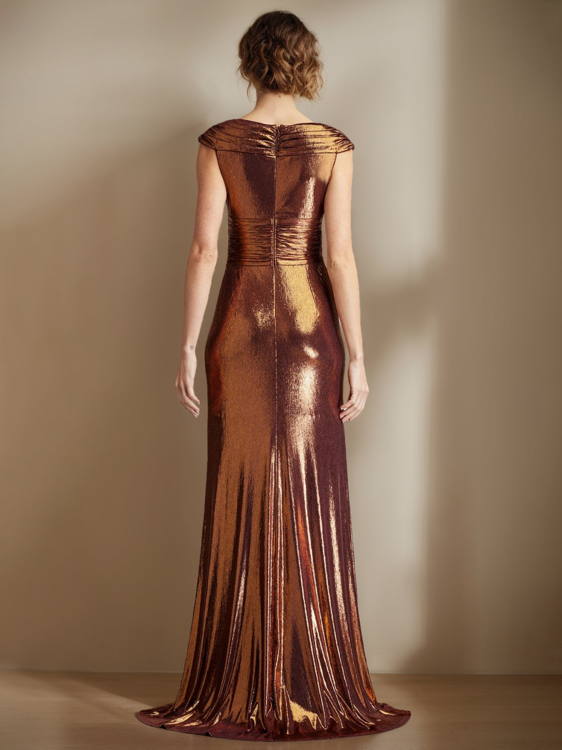 Mermaid Trumpet Sleeveless Floor Length Mother Of The Bride Dress Ruffles