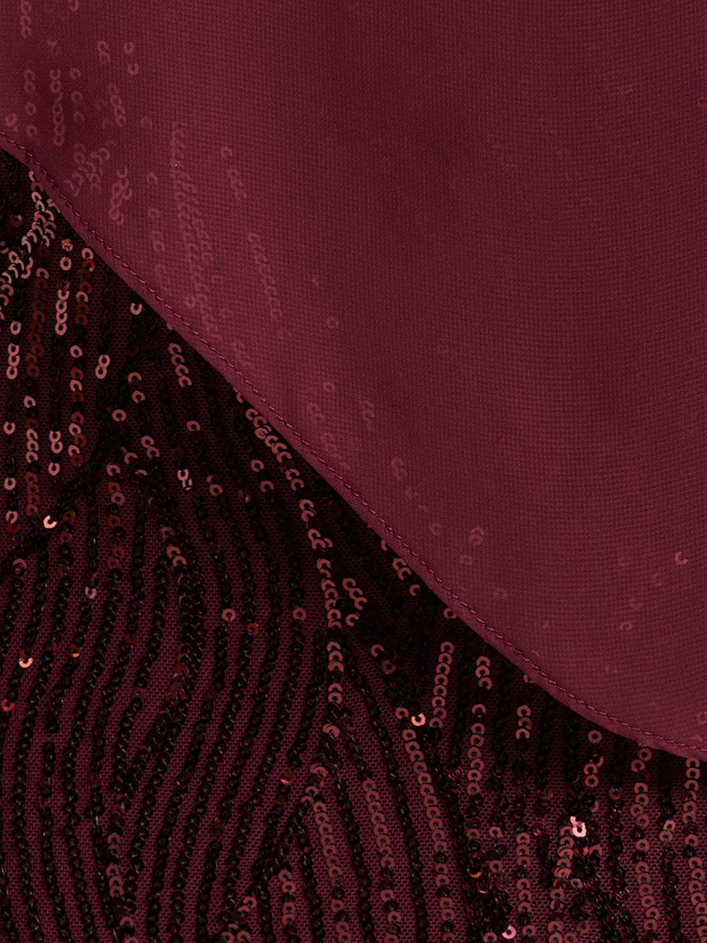 Plus Size Sequined Dress For Mother Of The Bride With Scoop Neck Half Sleeves