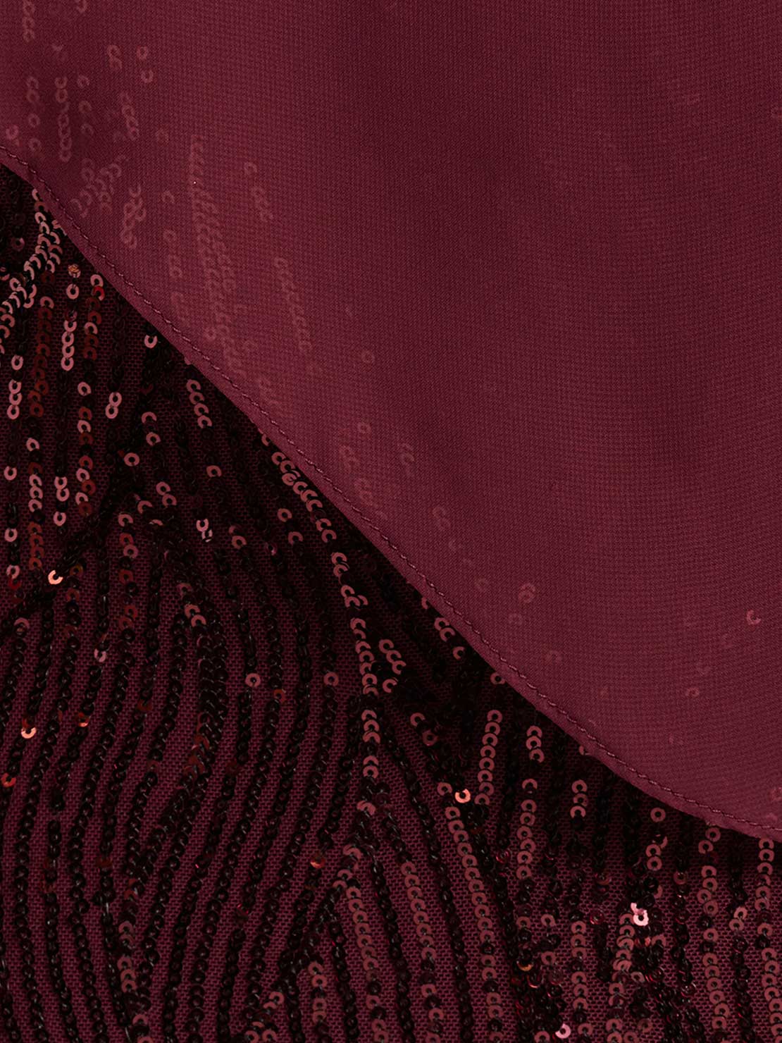 Plus Size Sequined Dress For Mother Of The Bride With Scoop Neck Half Sleeves