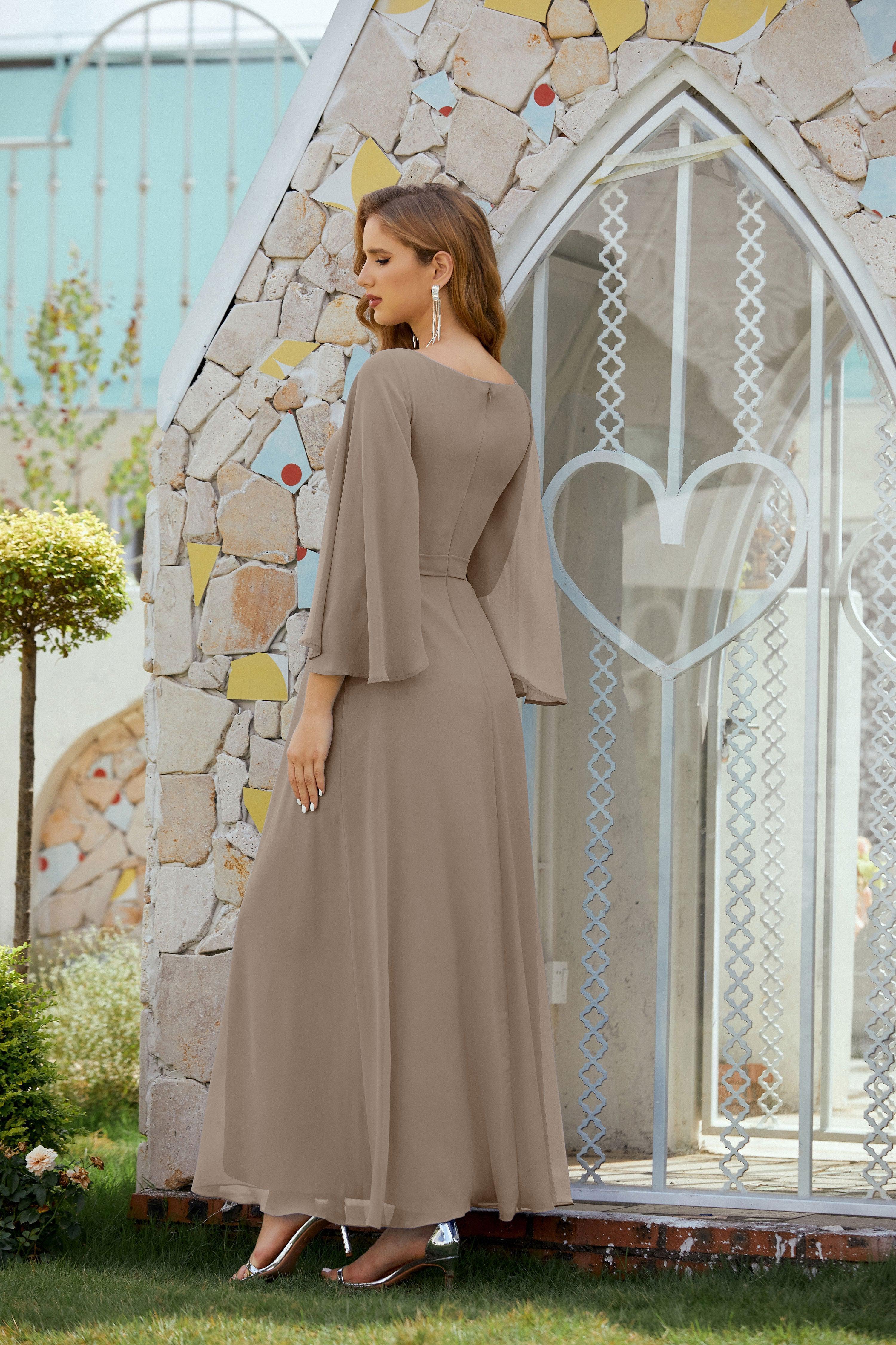 Abito da Sposa della Madre della Sposa Abito da Ballo Formale per Ospite di Matrimonio 28012