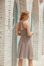 Ärmellose Kleider für den Heimkehrball Formelles Cocktail-Abendkleid Abschlussballkleid 28014