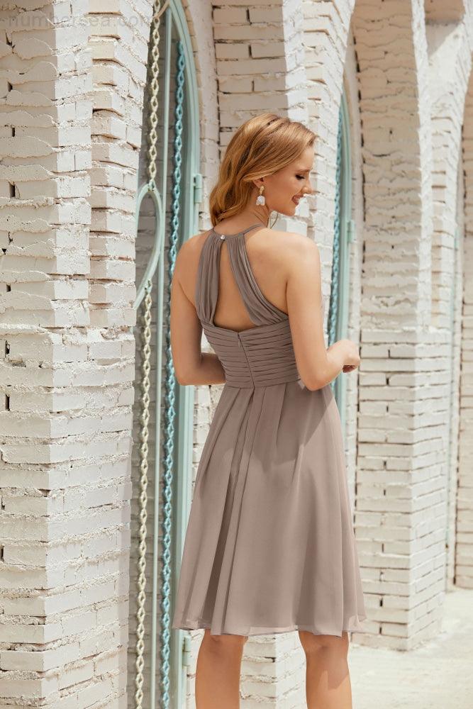 Ärmellose Kleider für den Heimkehrball Formelles Cocktail-Abendkleid Abschlussballkleid 28014