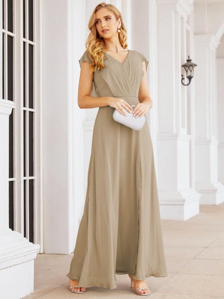 Abiti da damigella Numbersea con mantella, abito formale da ballo, abiti con schiena scoperta per madre della sposa 28058