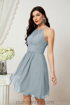 Robe de soirée formelle pour bal de fin d'études ou cocktail Halter 28011
