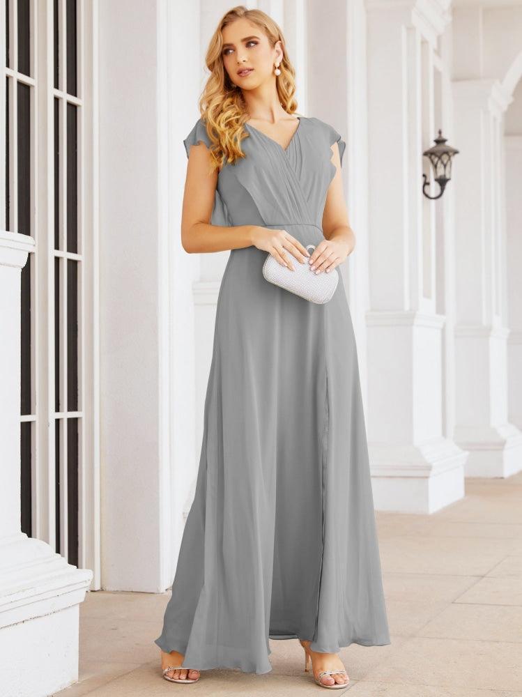 Abiti da damigella Numbersea con mantella, abito formale da ballo, abiti con schiena scoperta per madre della sposa 28058