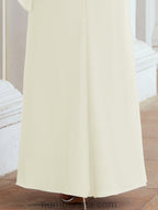 Robe de soirée formelle longue pour mère de la mariée avec cape à volants 28026