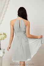 Robe de soirée formelle pour bal de fin d'études ou cocktail Halter 28011