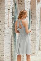 Ärmellose Kleider für den Heimkehrball Formelles Cocktail-Abendkleid Abschlussballkleid 28014