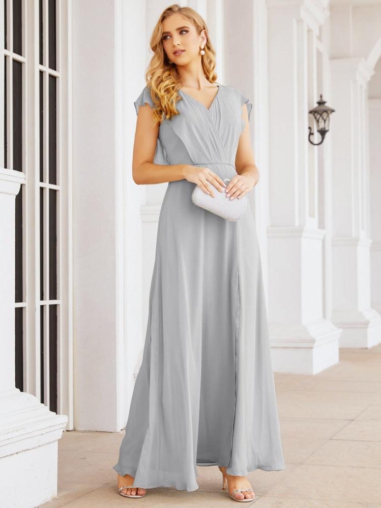 Abiti da damigella Numbersea con mantella, abito formale da ballo, abiti con schiena scoperta per madre della sposa 28058
