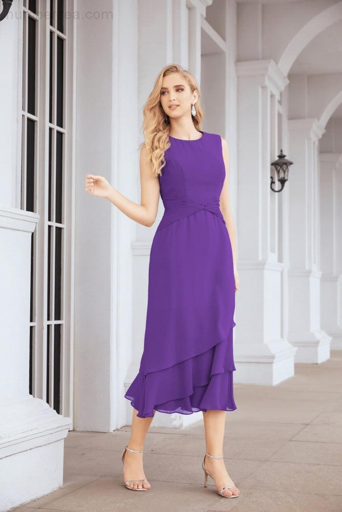 Robe de mariage de la mère de la mariée en deux pièces, ligne A, pour cérémonie et soirée formelle, modèle 28072