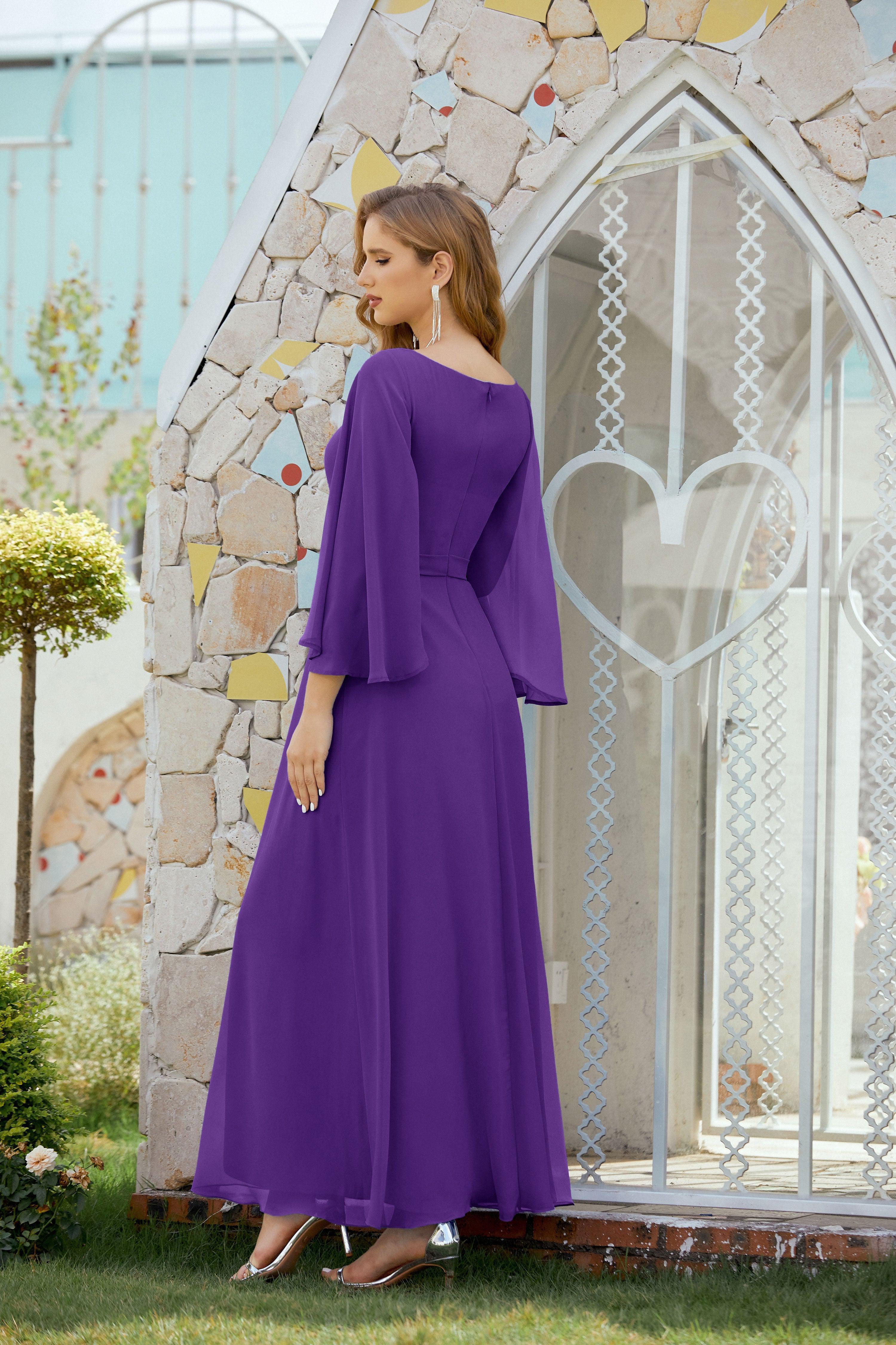 Abito da Sposa della Madre della Sposa Abito da Ballo Formale per Ospite di Matrimonio 28012