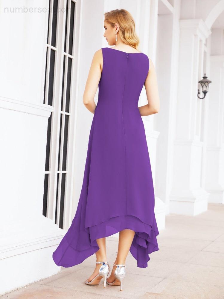 Vestido de Noiva de Duas Peças em Linha A para Mãe da Noiva Vestido de Festa Formal 28073