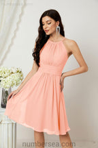 Robe de soirée formelle pour bal de fin d'études ou cocktail Halter 28011