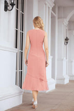 Robe de mariage de la mère de la mariée en deux pièces, ligne A, pour cérémonie et soirée formelle, modèle 28072