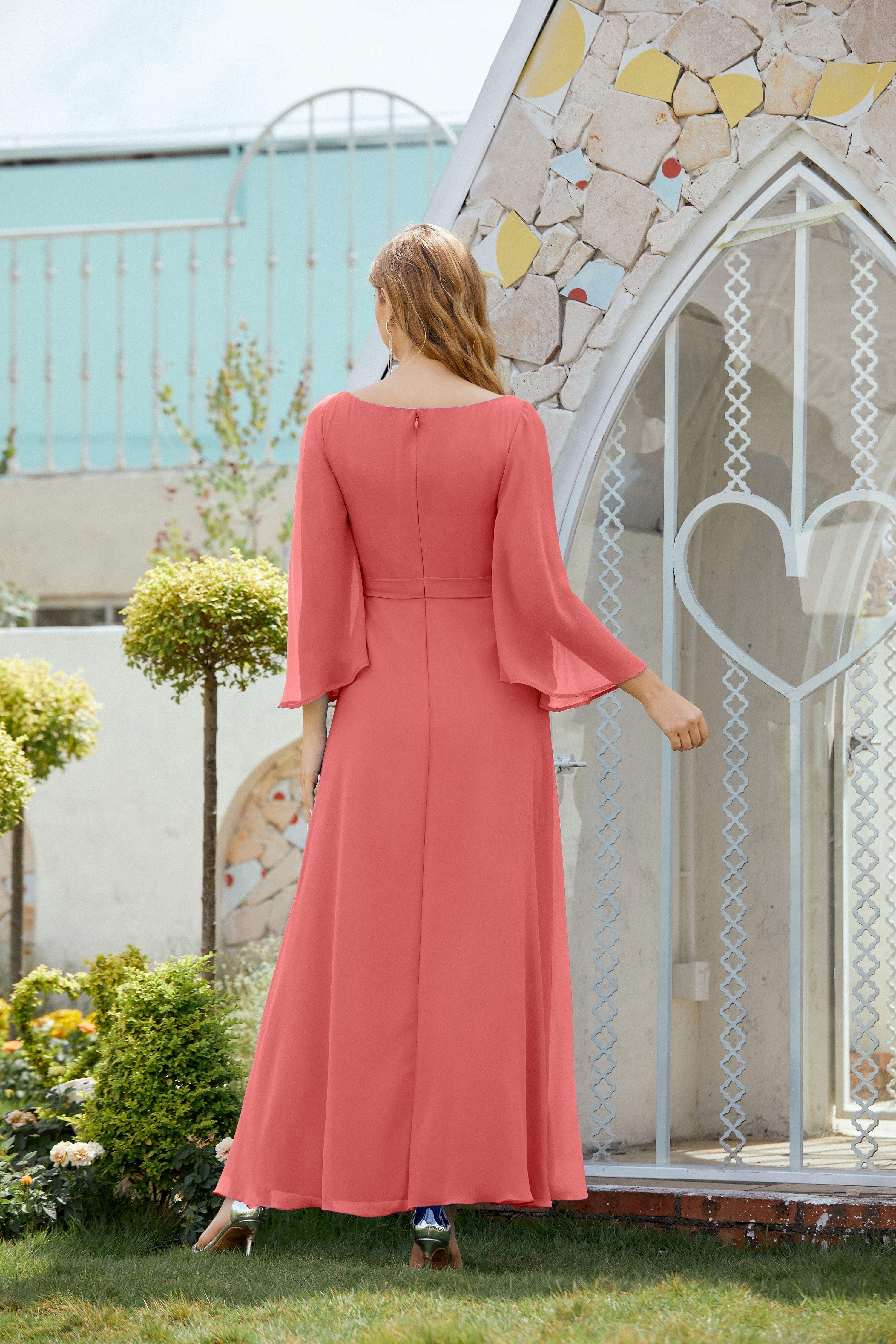 Abito da Sposa della Madre della Sposa Abito da Ballo Formale per Ospite di Matrimonio 28012