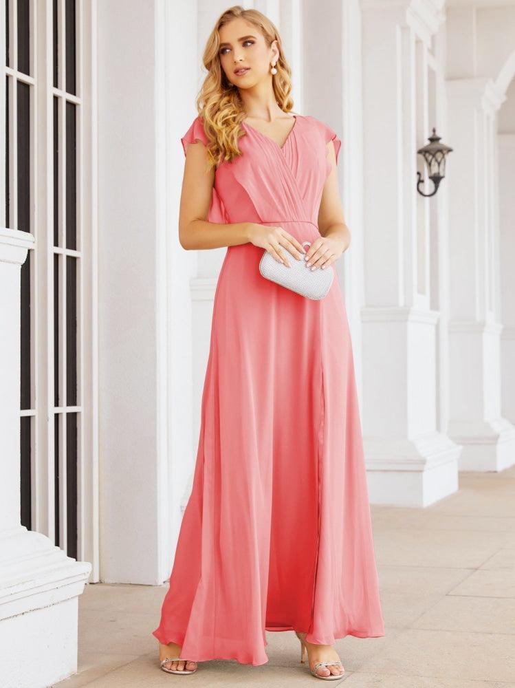 Abiti da damigella Numbersea con mantella, abito formale da ballo, abiti con schiena scoperta per madre della sposa 28058