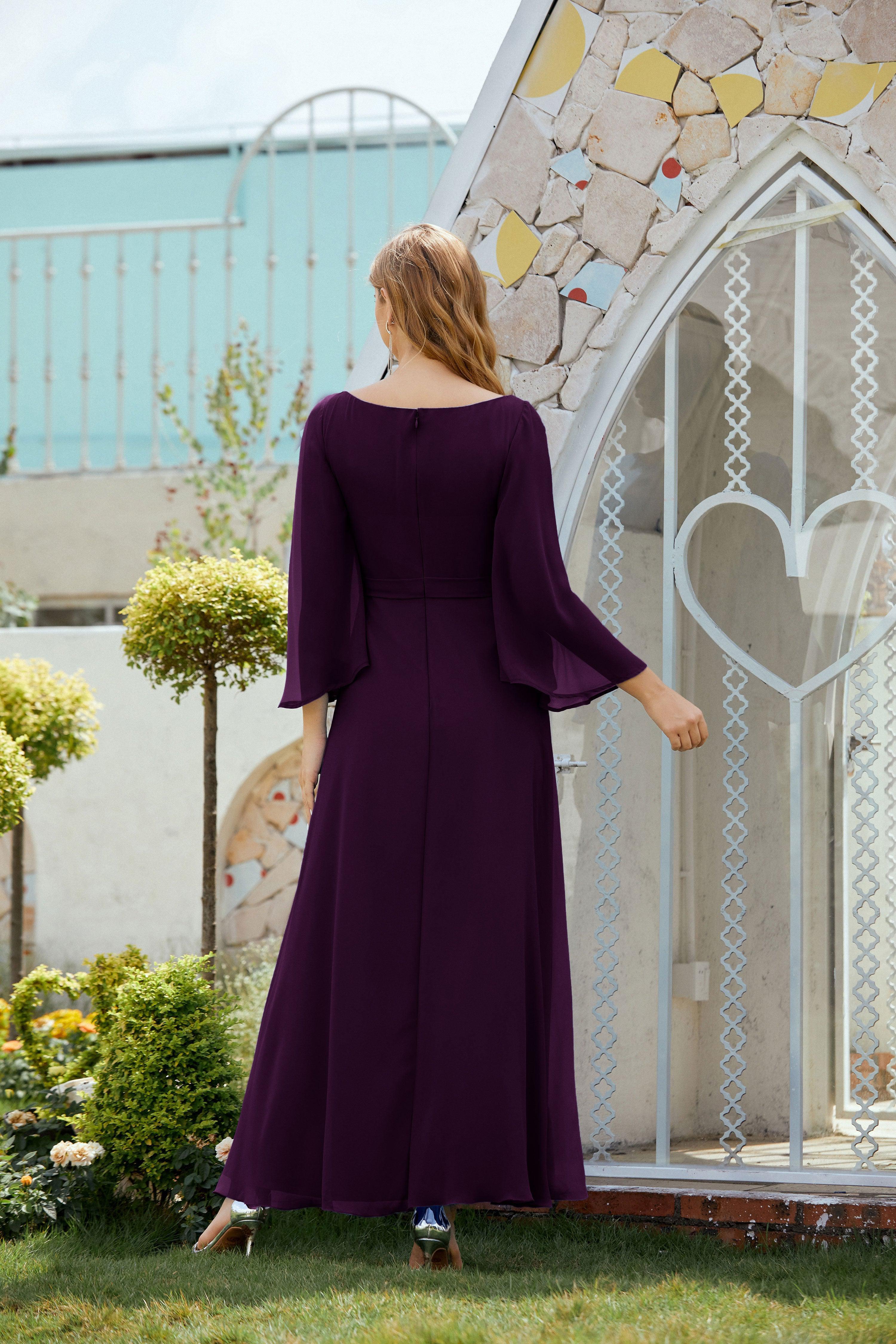 Abito da Sposa della Madre della Sposa Abito da Ballo Formale per Ospite di Matrimonio 28012