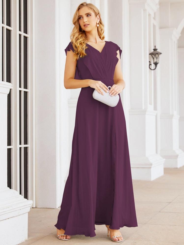 Abiti da damigella Numbersea con mantella, abito formale da ballo, abiti con schiena scoperta per madre della sposa 28058