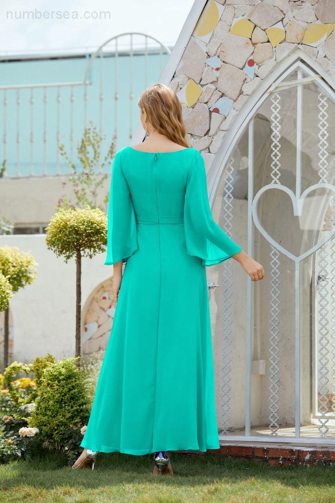 Abito da Sposa della Madre della Sposa Abito da Ballo Formale per Ospite di Matrimonio 28012