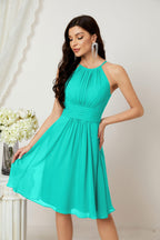 Robe de soirée formelle pour bal de fin d'études ou cocktail Halter 28011