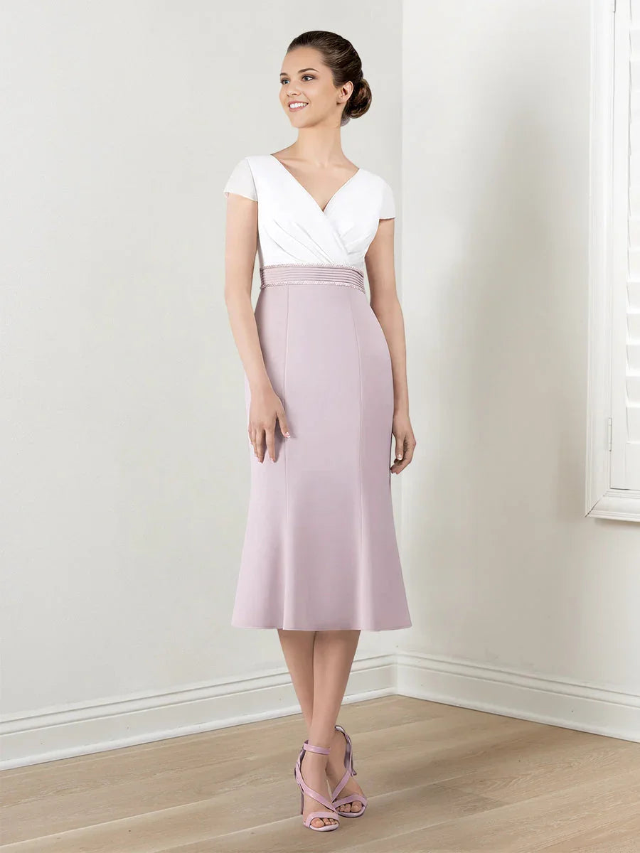 Hüllrohr/Mutter der Brautkleider mit Jacke und Perlenstickerei