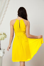 Robe de soirée formelle pour bal de fin d'études ou cocktail Halter 28011
