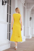 Robe de mariage de la mère de la mariée en deux pièces, ligne A, pour cérémonie et soirée formelle, modèle 28072