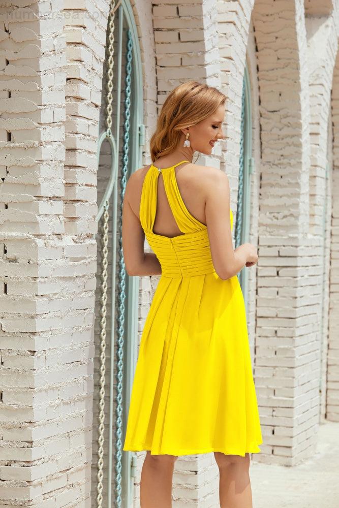 Ärmellose Kleider für den Heimkehrball Formelles Cocktail-Abendkleid Abschlussballkleid 28014