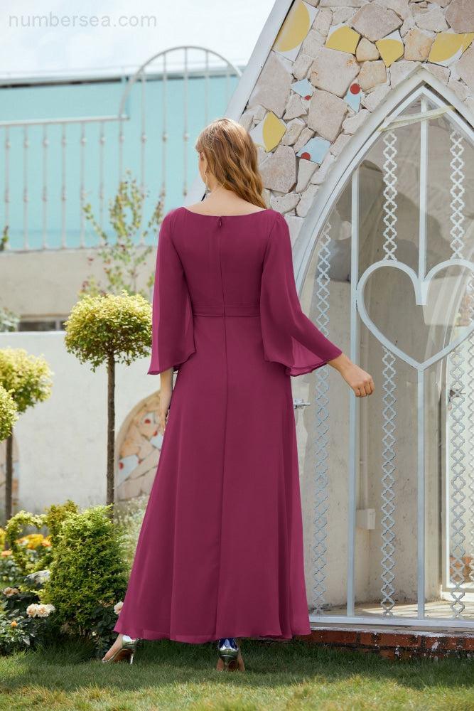 Abito da Sposa della Madre della Sposa Abito da Ballo Formale per Ospite di Matrimonio 28012