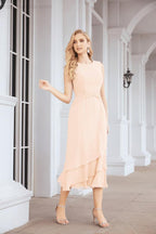 Robe de mariage de la mère de la mariée en deux pièces, ligne A, pour cérémonie et soirée formelle, modèle 28072