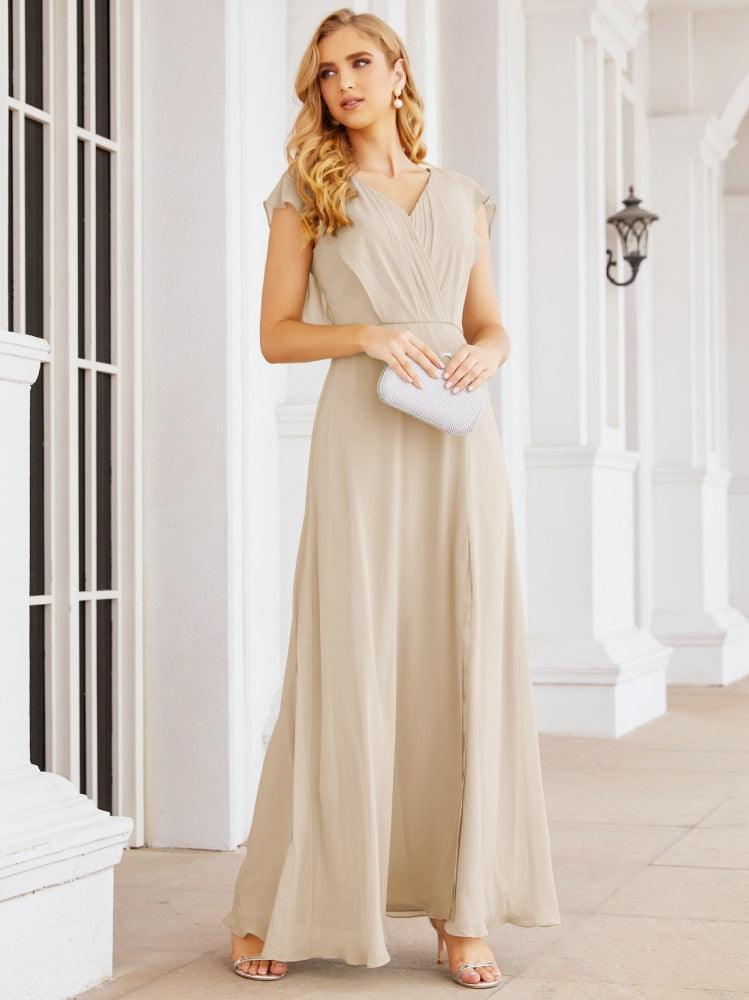 Abiti da damigella Numbersea con mantella, abito formale da ballo, abiti con schiena scoperta per madre della sposa 28058