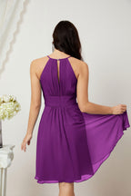 Robe de soirée formelle pour bal de fin d'études ou cocktail Halter 28011