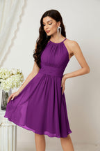 Robe de soirée formelle pour bal de fin d'études ou cocktail Halter 28011