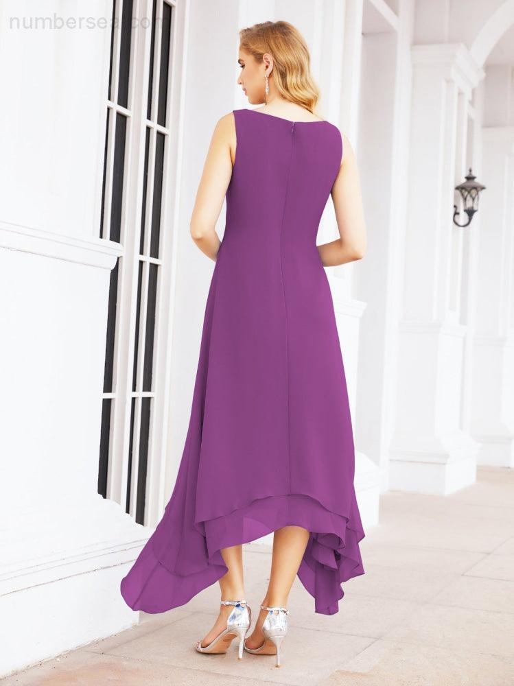 Vestido de Noiva de Duas Peças em Linha A para Mãe da Noiva Vestido de Festa Formal 28073