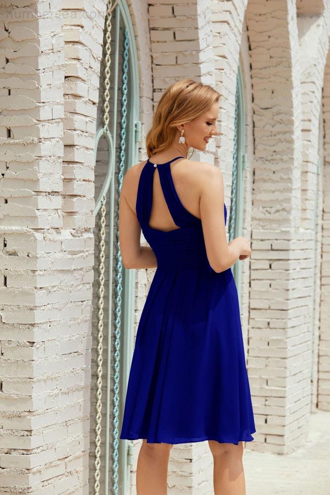 Ärmellose Kleider für den Heimkehrball Formelles Cocktail-Abendkleid Abschlussballkleid 28014
