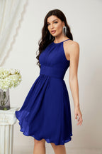 Robe de soirée formelle pour bal de fin d'études ou cocktail Halter 28011