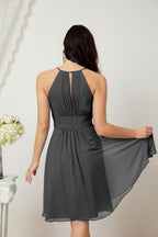 Robe de soirée formelle pour bal de fin d'études ou cocktail Halter 28011