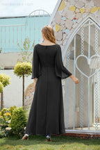 Abito da Sposa della Madre della Sposa Abito da Ballo Formale per Ospite di Matrimonio 28012