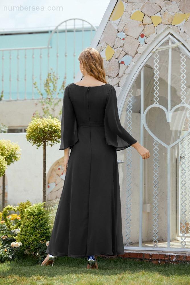 Abito da Sposa della Madre della Sposa Abito da Ballo Formale per Ospite di Matrimonio 28012