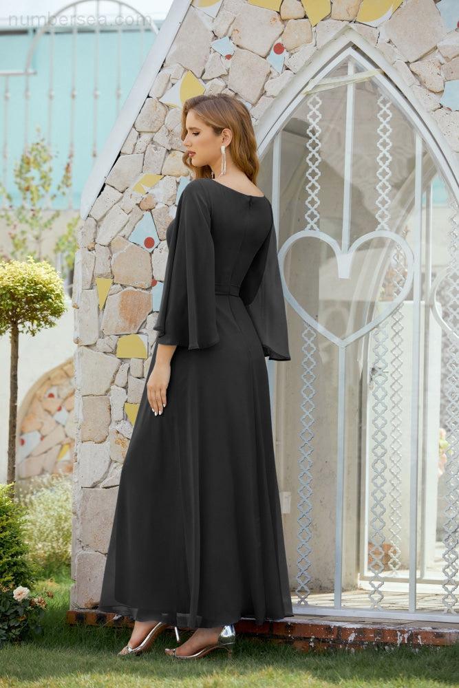 Abito da Sposa della Madre della Sposa Abito da Ballo Formale per Ospite di Matrimonio 28012