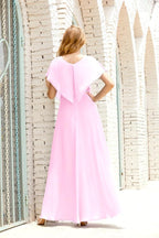 Robe de la Mère de la Mariée Grande Taille Col en V Longueur Solennelle Robe de Bal Formelle pour Invité de Mariage 28020