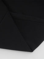 Lange Ärmel, schmaler Rücken, gekreuzte Schlitze an den Seiten, mit Quasten, hoher Halsausschnitt, Abendkleider, Midi-Kleider 