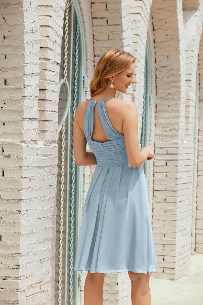 Ärmellose Kleider für den Heimkehrball Formelles Cocktail-Abendkleid Abschlussballkleid 28014