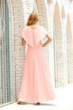 Robe de la Mère de la Mariée Grande Taille Col en V Longueur Solennelle Robe de Bal Formelle pour Invité de Mariage 28020