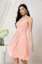 Robe de soirée formelle pour bal de fin d'études ou cocktail Halter 28011