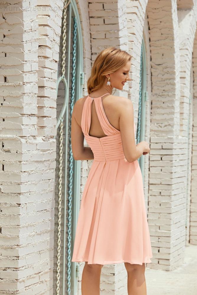 Ärmellose Kleider für den Heimkehrball Formelles Cocktail-Abendkleid Abschlussballkleid 28014